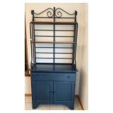 Bakers Rack Cabinet