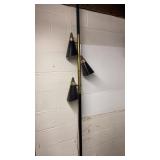 MCM Tension spring 3 bulb floor lamp