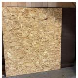 OSB, plywood and peg board sheets