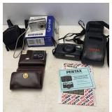 Sony DSC-S500, Pentax IQZoom 140 & Kodak disc