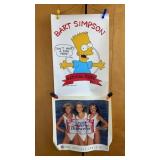 Bart Simpson & Budweiser Girls Posters