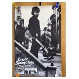 Vtg Bruce Springsteen Poster