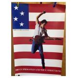 Vtg Bruce Springsteen Poster