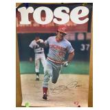 Vtg Pete Rose Posters