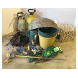 Gardening Tools, Sprayers, Buckets, Water Cans
