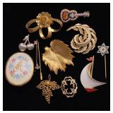 Trifari Brooches and pins
