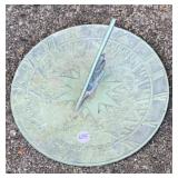 Virginia Metal Crafters Copper sundial