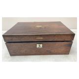 Antique Writing Desk & Personal Documents