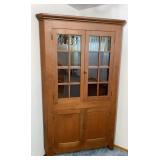 Antique Cherry Corner Cabinet