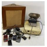 Cell Phones, VTG corner speaker, Realistic Power