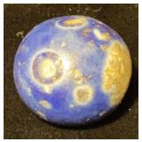 1.0 inch blue enamel clay marble