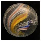 1.3 inch lattice swirl marble