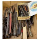 Flat of Files, Bits & Chisels