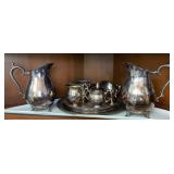 Silver Plate Service Pieces