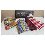 Kitchen Wall Decor & Vinyl Table Cloths