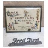 Vtg Local Advertising Pieces