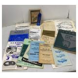1955 Ford Car Shop Manual, Parts Literature