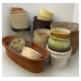 Plastic & Ceramic Planter