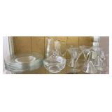 Matching Drink Set & Snack plates