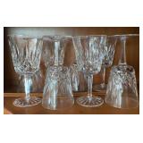 (8) Waterford Crystal Water Glasses