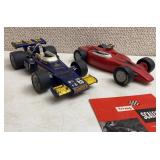 Vtg Porcelain Race Car Liquor Bottles