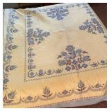 Cross Stitch Handmade Quilt 95x82