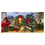 Christmas Greenery Center pieces & Other Decor