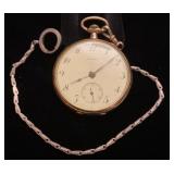Howard Pocket watch with fob chain