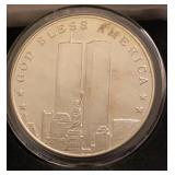 World Trade Center .999 fine silver coin
