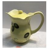 Yellow Pitcher Portugal, 10" tall