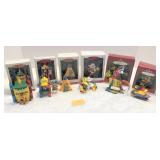 1993-98 Crayola Ornaments Hallmark 6 ornaments