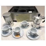 Vtg Bialetti Moka Coffee Set