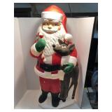 Santa & Reindeer Blow Mold