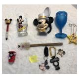 Disney Glass Cup Spatual Keychain