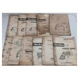 Assorted New Idea Manuals