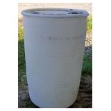 Plastic 55 Gallon Barrel
