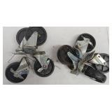 2 Sets of Caster Wheels