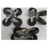 3 Sets of Caster Wheels