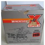 Winchester 12ga 2 3/4 4shot (25rds)