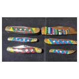 (6) Steel Warrior Collector Knives