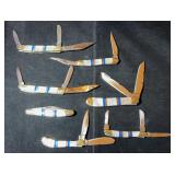 (7) Steel Warrior Collector Pocketknives