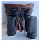 Vtg Wuest 7x50 Binoculars & Case