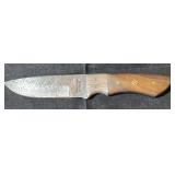 Valley Forge Damascus Fixed Blade Knife