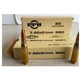 PPU 7.62x51mm M80 (40rds)