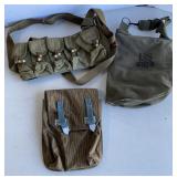 US Army Issue OD Field Mask Case