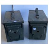 Military Metal Ammunition Boxes