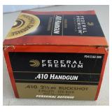 Fed .410 2 1/2 Buckshot (20rds)