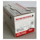 Winchester 40 S&W 165gr FMJ (100rds)