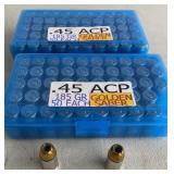 Fed .45 Auto Golden Saber 185gr (100rds)