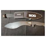 SOG Sogfari Kukri Machete/Saw